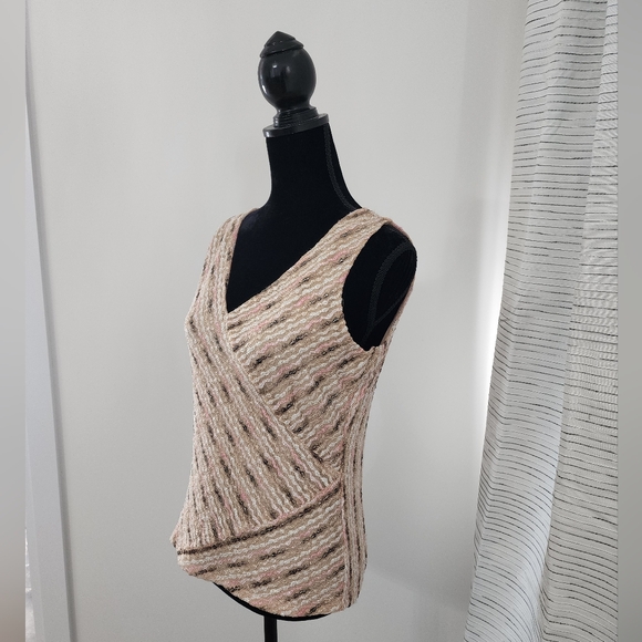 Alfani Textured Sleeveless Top - Picture 3 of 5
